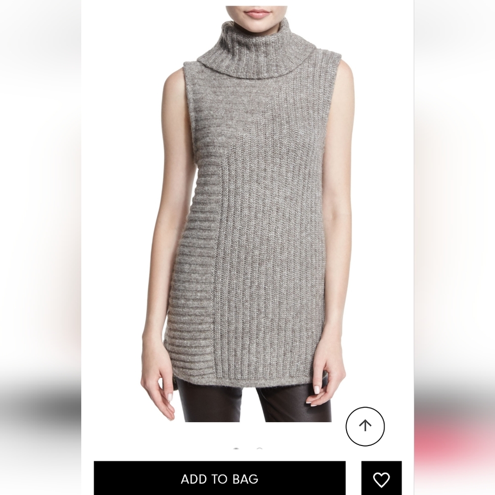 Theory Soft Wool Sweater Vest